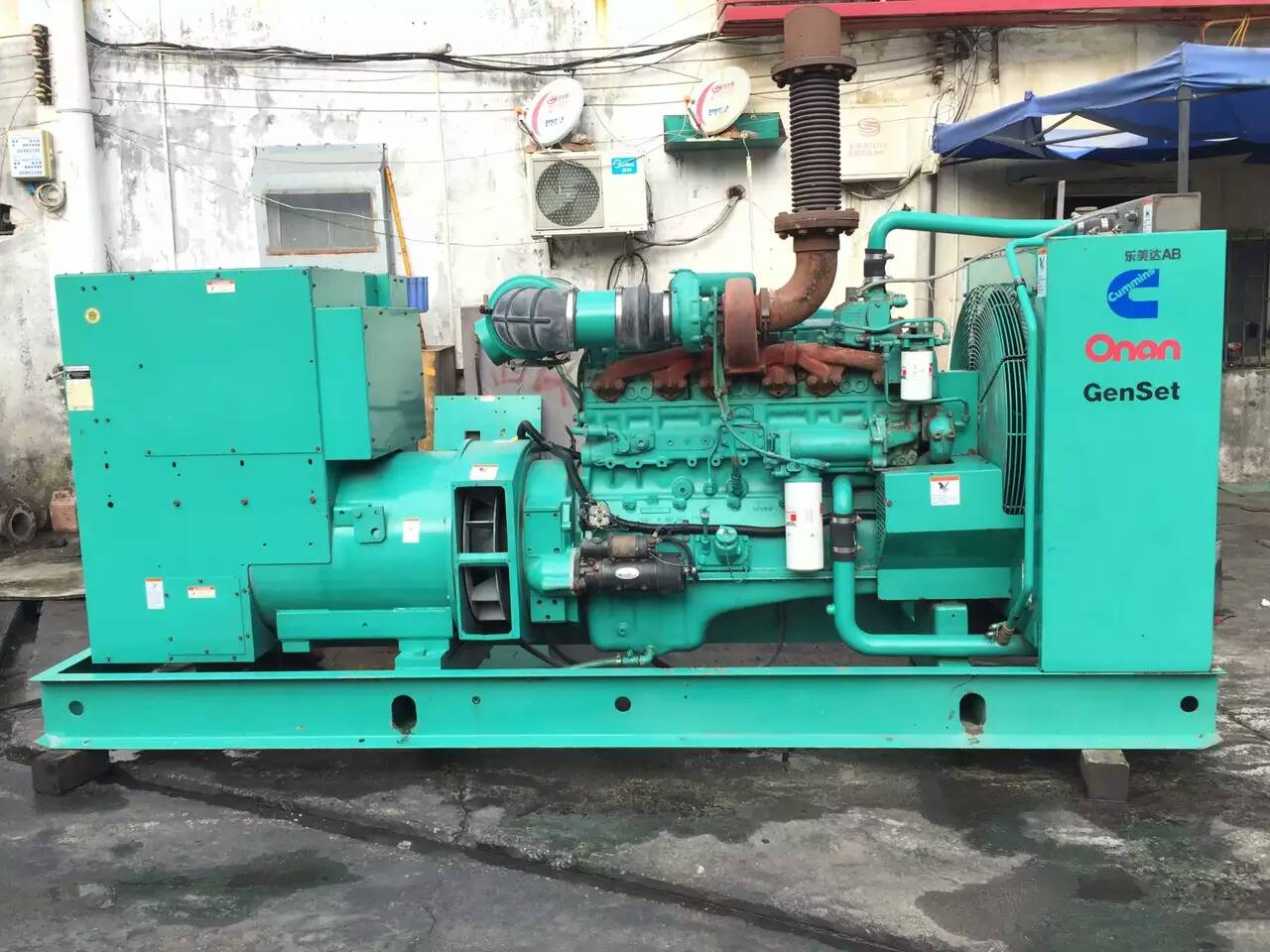 临清租赁发电机-柴油发电机不正常冒烟的原因